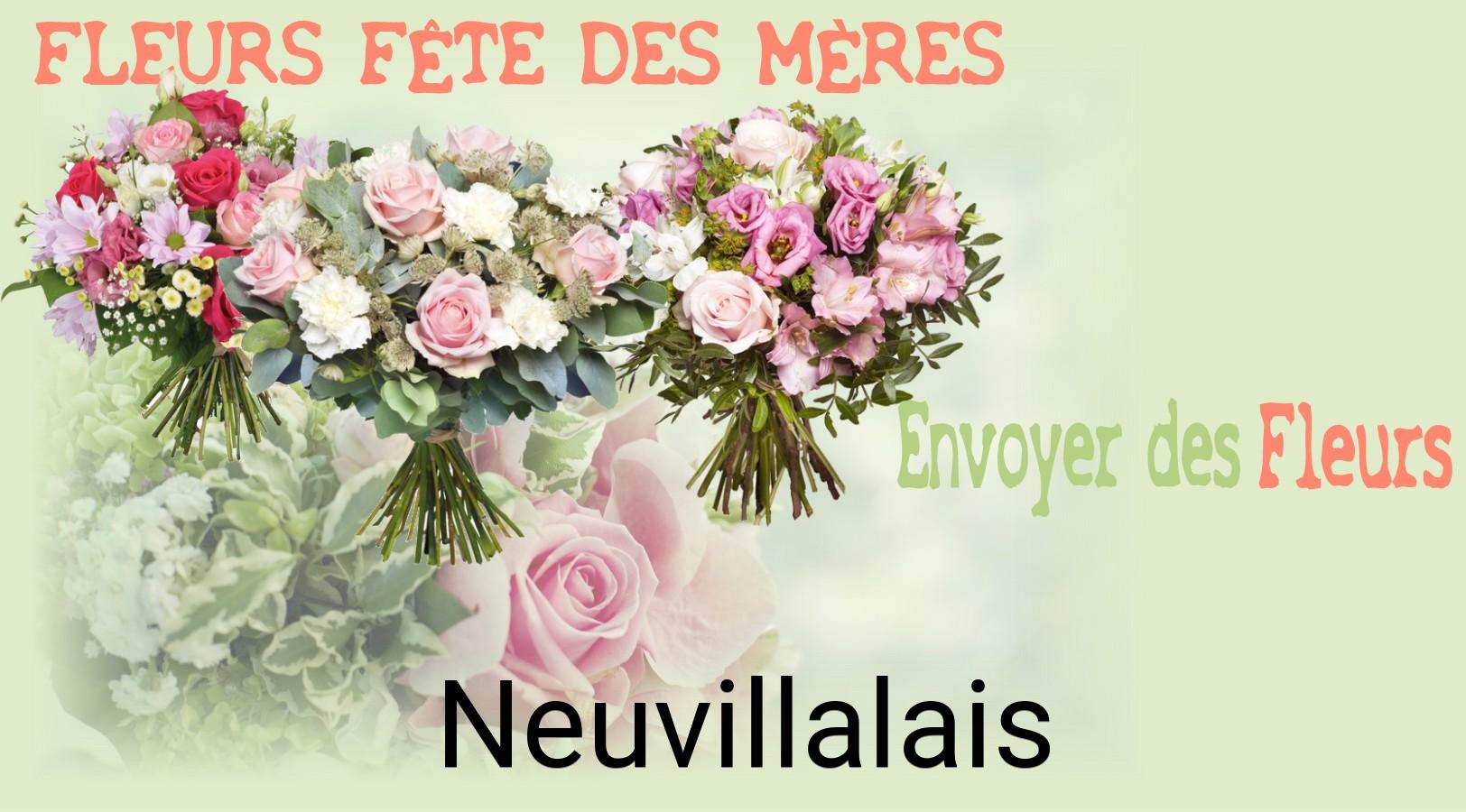 Bouquet de Fête des Mères livré à Neuvillalais